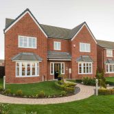 Photograph of new build houses
