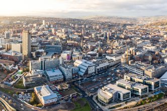 Photograph of Sheffield skyline