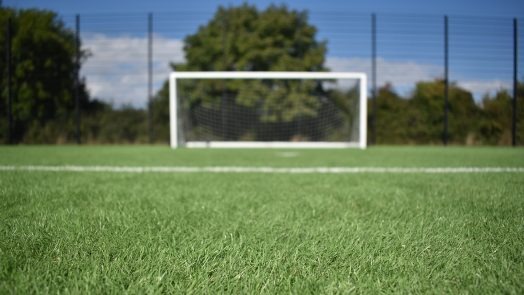 Transport assessment - A photograph of an artificial football pitch